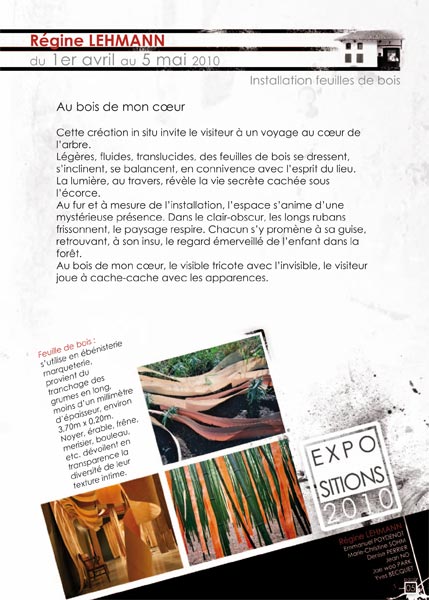 Chamagne – Saison 2010