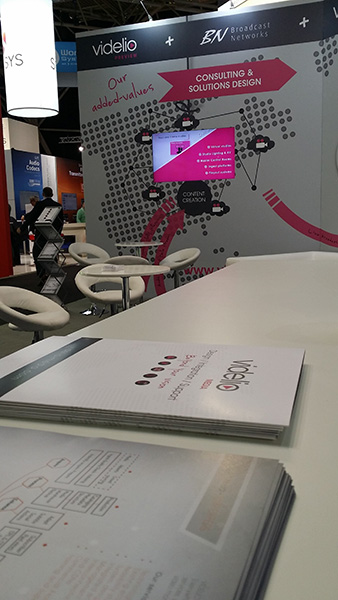 VIDELIO – Media : <br>Stand IBC 2015