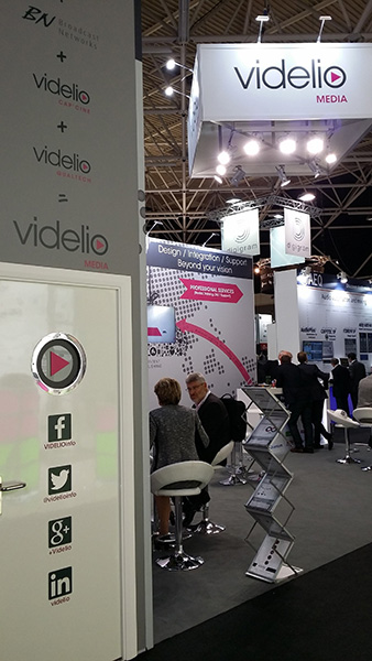 VIDELIO – Media : <br>Stand IBC 2015