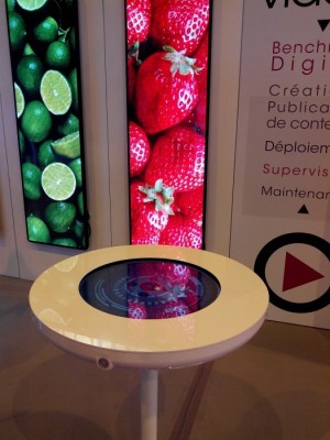 VIDELIO – IEC <br> Interface tactile