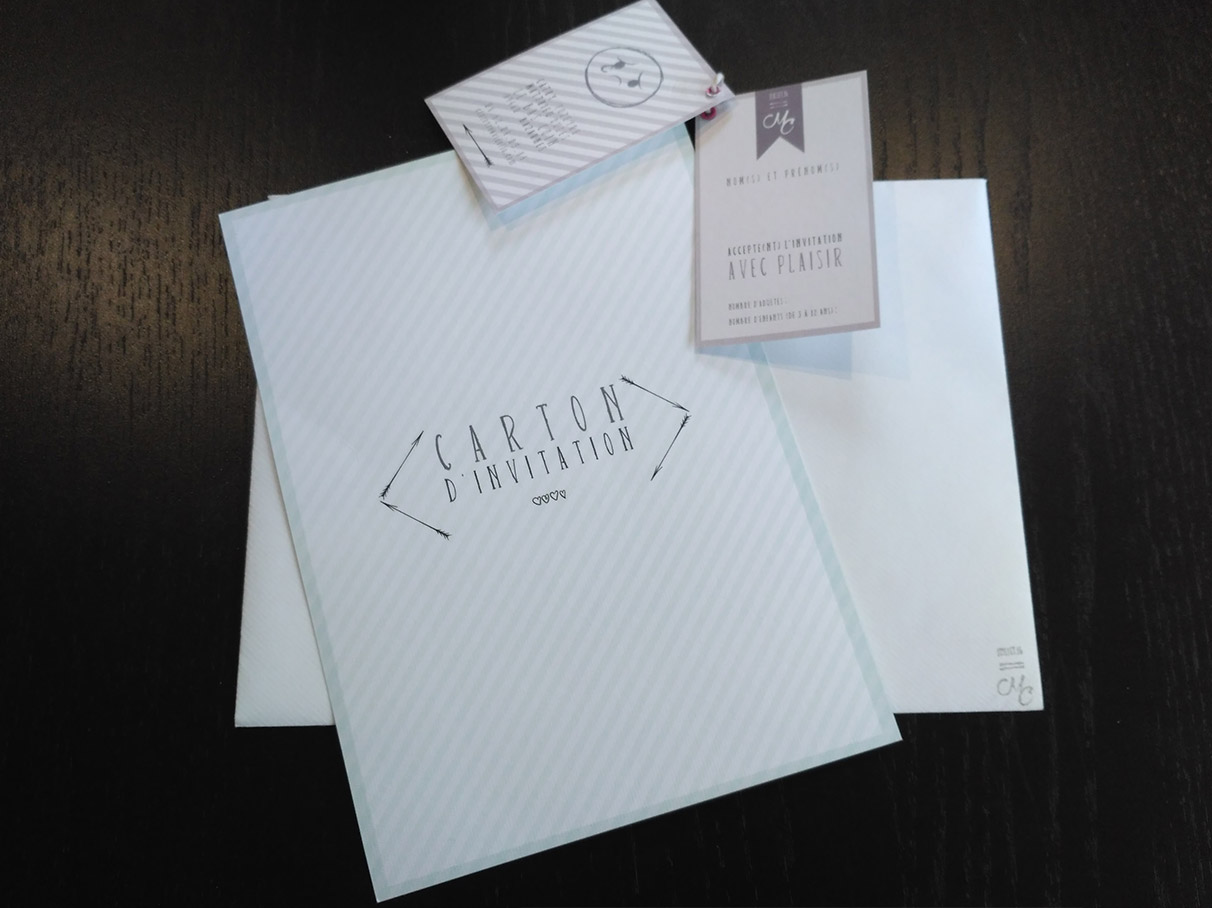 Faire part mariage/naissance
